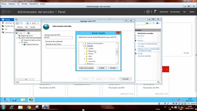 Servidor FTP en Windows 2012 смотреть онлайн