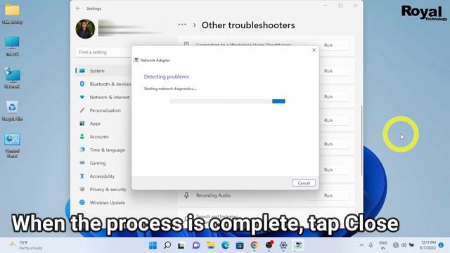 How To Run Network Troubleshooter || No Internet In Windows 11 смотреть онлайн