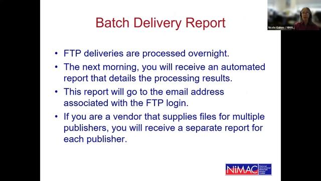 NIMAC Training for Publishers and Vendors, Basics & File Submission смотреть онлайн