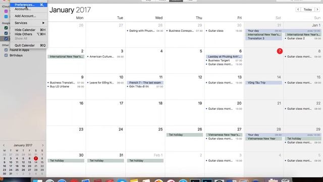 How to show the Chinese lunar calendar - Mac OS original calendar application смотреть онлайн