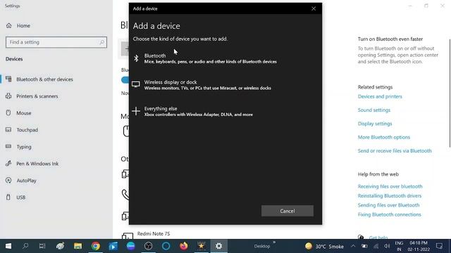 How to Turn ON Bluetooth on Windows 10 V.Easily/ How to connect (BT Speaker) to laptop on Windows 1 смотреть онлайн