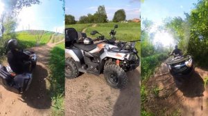 Обзор квадроцикла Loncin wolf 300 (Loncin 350 Pro)