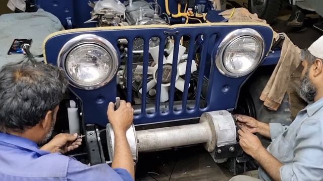 तो JEEP के आगे यह इसलिए लगाते हैं।🤔 1949 WILLYS JEEP | CJ-2A | JEEP WINCH | HINDUSTAN MOTORS смотреть онлайн