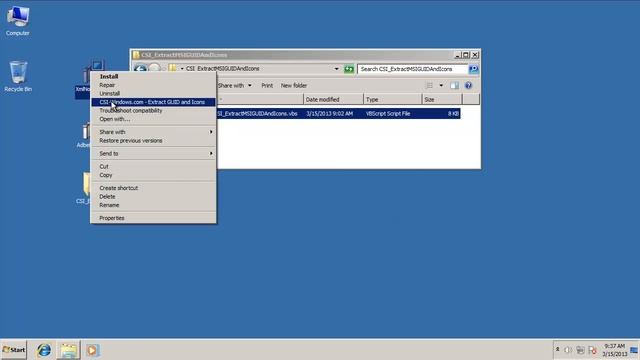 CSI-Windows.com: Helper Script from Extracting MSI Icon and Product Code For SCCM 2012 смотреть онлайн