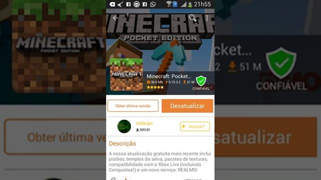 Como Baixar e instalar Minecraft Pe 0.15.3.2 Aptoide смотреть онлайн