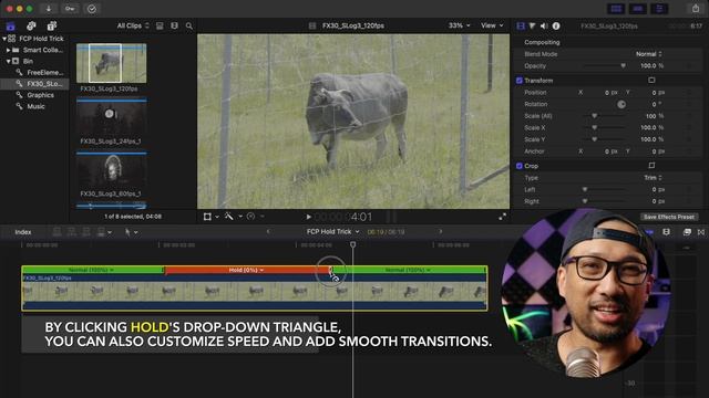 Is THIS Final Cut Pro Feature The BETTER Alternative To FREEZE FRAME? смотреть онлайн