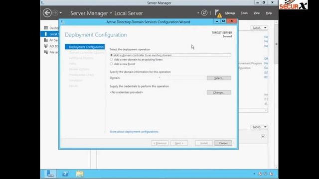 Active Directory (ADDS) Installation & Configuration - Windows Server 2012 смотреть онлайн