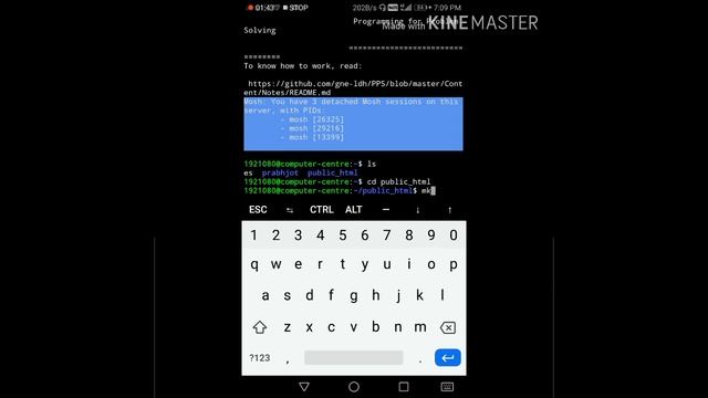 How to connect to MOSH Remote server on your mobile. смотреть онлайн