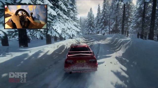Mitsubishi Lancer 6 - Dirt Rally 2.0 | Logitech g27 gameplay смотреть онлайн