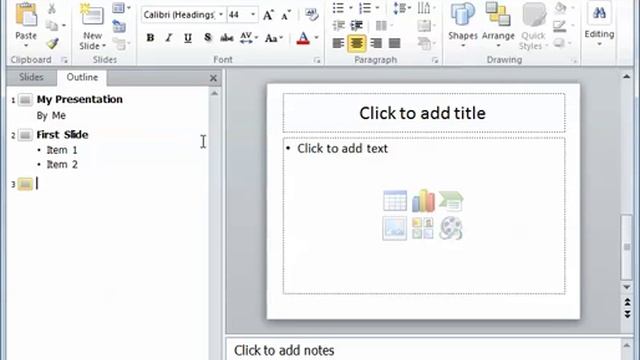 PowerPoint 2010 Presentation Window смотреть онлайн