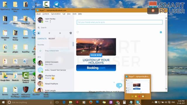 How to Remove Skype Icon from Taskbar in Windows 10 without Quitting смотреть онлайн