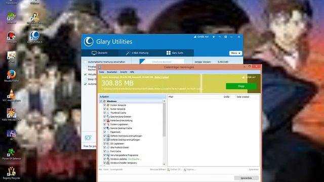 Glary Utlites Datenträger bereinigen. смотреть онлайн