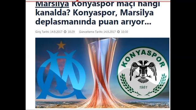 #Marsilya Konyaspor maçı hangi kanalda.#canlı yayın.#goller.#izle смотреть онлайн