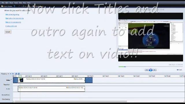 windows movie maker 6.0 tutorial смотреть онлайн