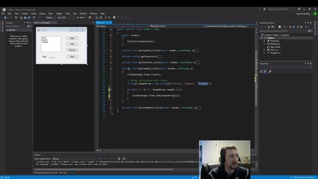 Implement and use a for loop with a string array смотреть онлайн