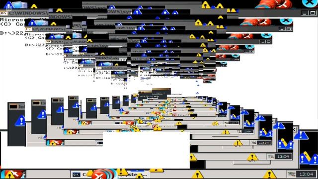 Destroying Windows XP with MEMZ trojan (Bochs Emulator) смотреть онлайн