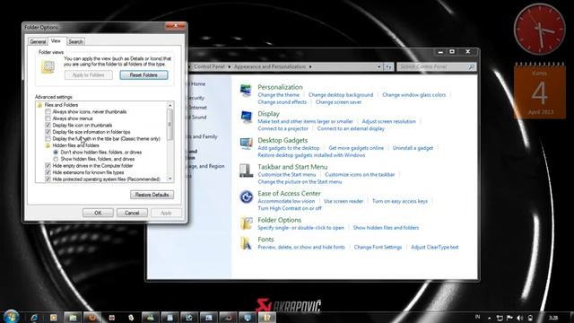 How To Show Hidden Files and Folders on Windows 7? смотреть онлайн