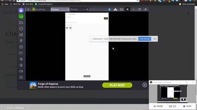 prisma image app running on windows 10 using blue stacks смотреть онлайн
