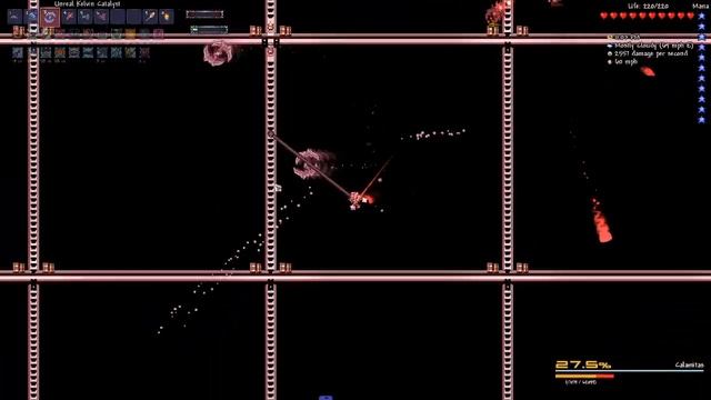 No-Hit Calamitas // Summoner + Rogue Death Defiled // Terraria Calamity Mod смотреть онлайн