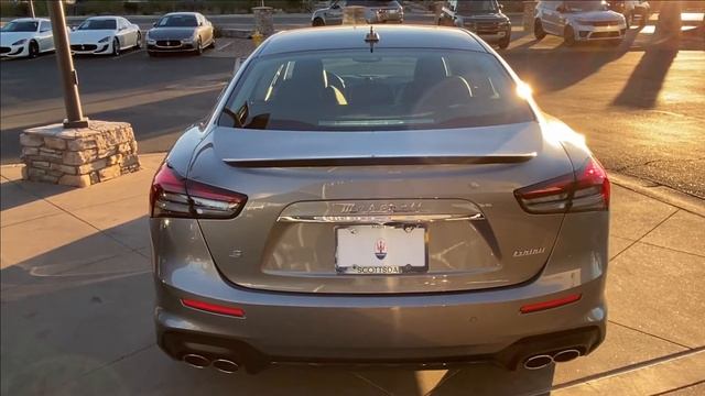 2021 Maserati Ghibli S GranSport | Twin-Turbocharged | 3.0L V6 | 424 HP | 428 LbFt | RWD смотреть онлайн