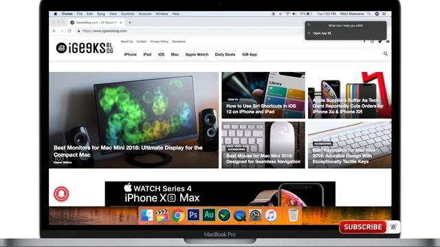 How to Enable and Use Type to Siri in macOS Mojave смотреть онлайн