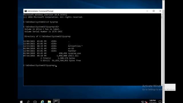 Sysprep (Generalize) a Windows installation смотреть онлайн