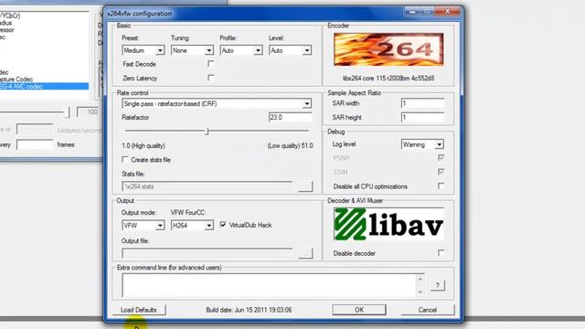How to compress FRAPS or avi video files (using VirtualDub) смотреть онлайн