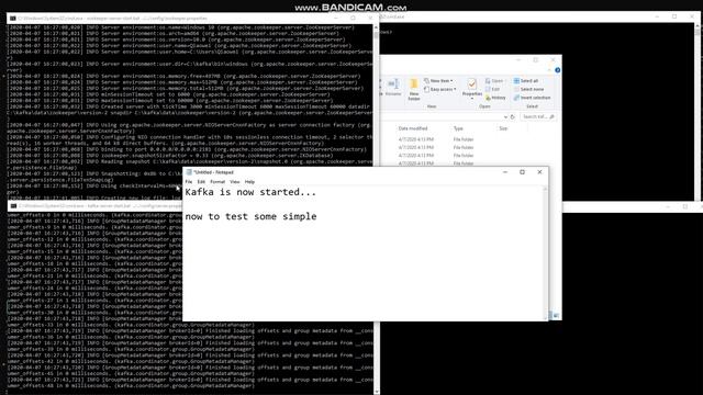 Apache Kafka 2.4 Setup in Windows смотреть онлайн