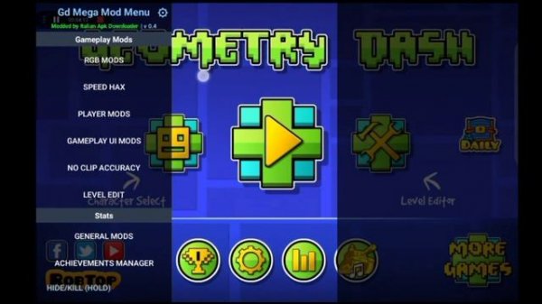 How to download Geometry Dash for Free with Mod Menu!😏