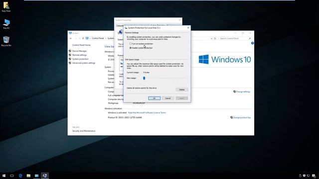 How to Turn On System Restore in Windows 10 смотреть онлайн