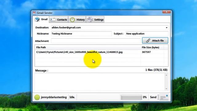 Gmail Sender in Visual Basic 2010 смотреть онлайн