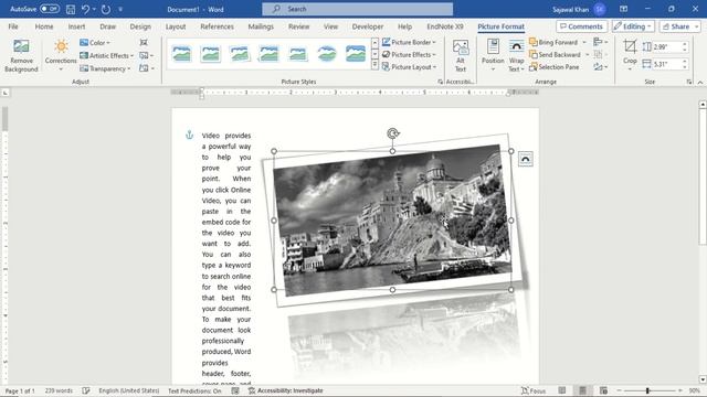 Removing Picture Formatting in Seconds in MS Word | Reset Picture Formatting in MS Word смотреть онлайн