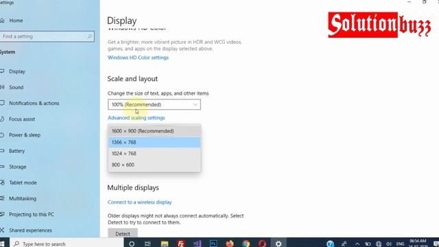 How to fix small icon and font in windows 10 || Display Setting and Resolution of Computer смотреть онлайн