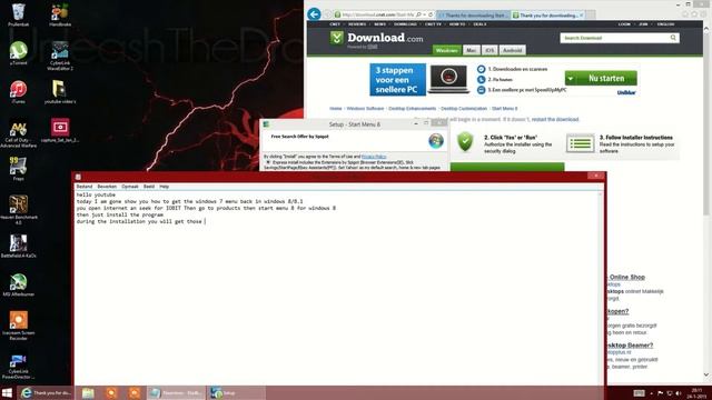 How to get the old windows 7 menu back in windows 8/8.1 смотреть онлайн