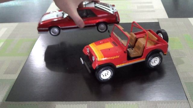 1:18 Diecast Review Unboxing MCG Jeep CJ-7 Renegade & LS Collectibles Dodge Shelby Charger смотреть онлайн