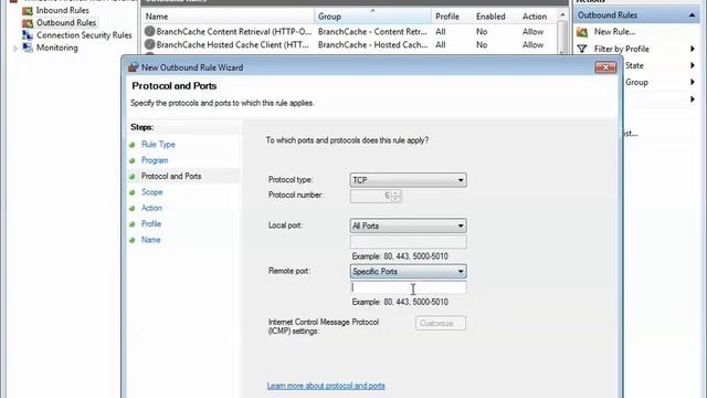 Configuring Windows Firewall смотреть онлайн