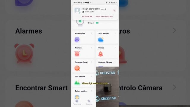 Lefun Health Ligação e Mensagens смотреть онлайн