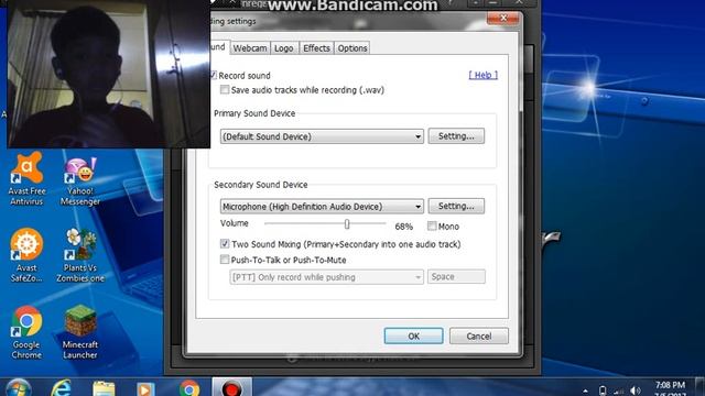 How to add your voice on bandicam without a microphone windows 7 смотреть онлайн
