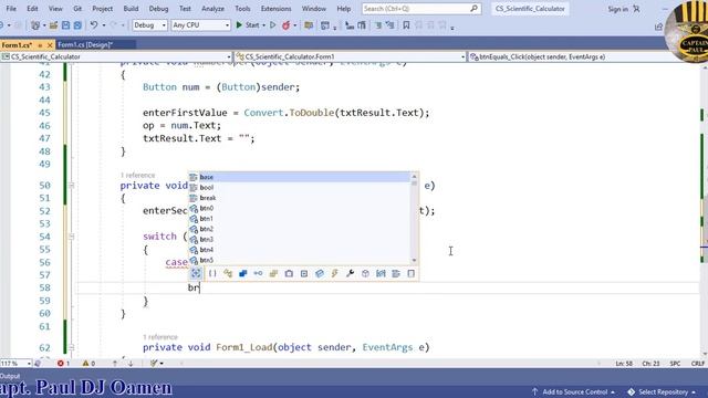 How to Create a Scientific Calculator in C# - Part 1 of 2 смотреть онлайн