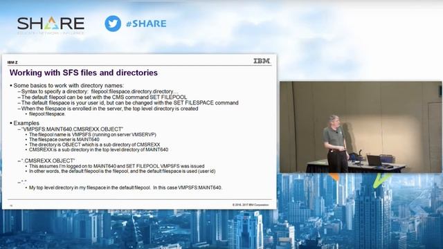 What is z/VM's Shared File System and How Do I Work With It? смотреть онлайн