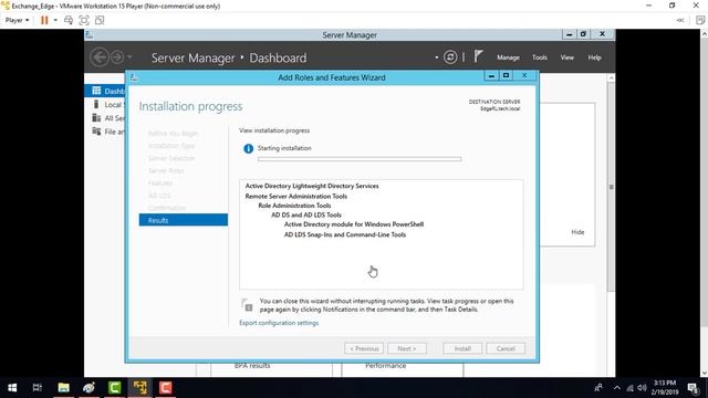 EdgeInstallation-Exchange Server 2016 смотреть онлайн