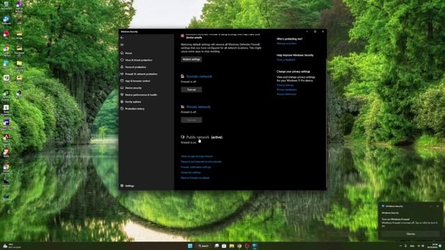How to Disable or Enable Microsoft Windows Defender and Firewall in Windows 11 [Tutorial] смотреть онлайн