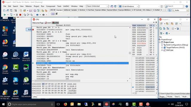 Curso Delphi Basico Aula 0 5 Pascal Puro o ASM de seu Código смотреть онлайн