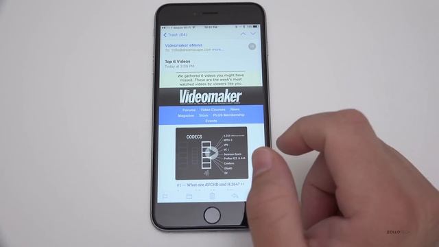 3D Touch Explained on the New iPhone 6s Plus смотреть онлайн