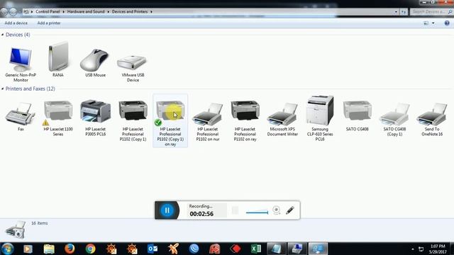 Printer Shows Offline | What to do | Print spooler service is stopped | Printing problem смотреть онлайн