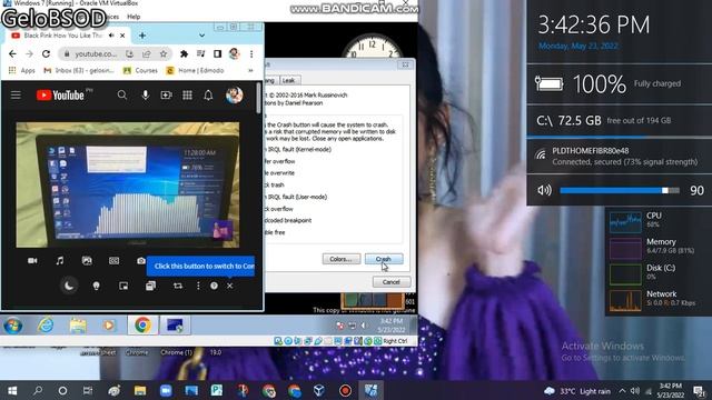 Hoang Kimmese Champa Peach Blue Windows 10 Love OS has BSOD VM (Windows 7) смотреть онлайн