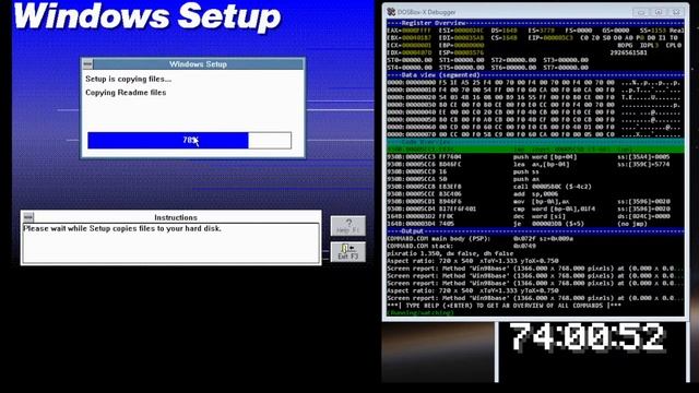 Installing Windows 3.0 on 50 kHz! (part 7) смотреть онлайн