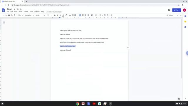 How to install Steam on a Chromebook - Revised Tutorial смотреть онлайн