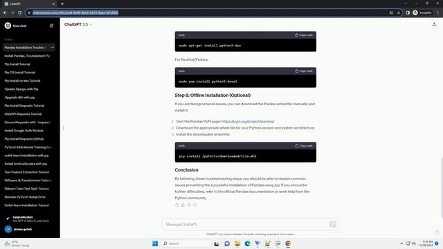 can t pip install pandas смотреть онлайн