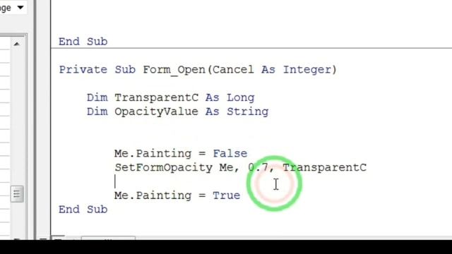 create transparent background form in ms access P-2 | Access VBA смотреть онлайн